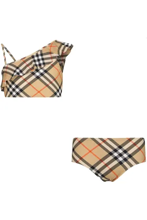 Burberry ASLA Kinder Meisjes Zwemkleding In Beige