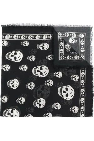 Alexander McQueen Scarfs Black