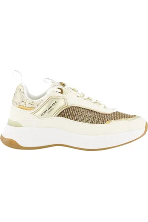 Kurt Geiger Dames Kensington Sneaker Beige