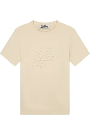 Malelions Women Essentials T-Shirt - Beige