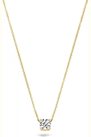 Blush 3049YZI Ketting 14 krt geelgoud met zirkonia