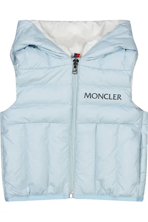Moncler Nerville Baby Jongens Bodywarmer In Licht Blauw