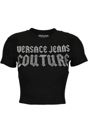 VERSACE T-shirts and Polos Black