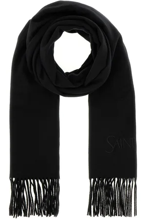Saint Laurent Black cashmere scarf