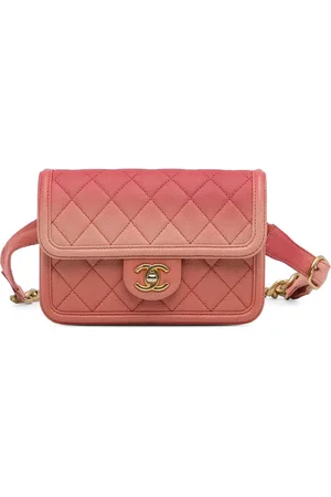 CHANEL 2019 Caviar Sunset On The Sea Flap Belt Bag