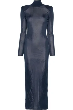 Self-Portrait Dresses Blue