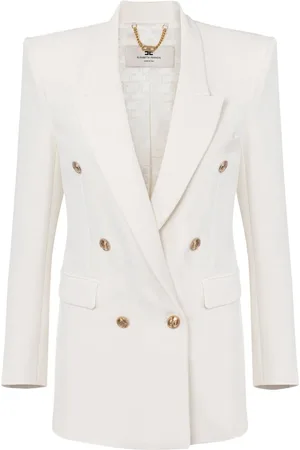 Elisabetta Franchi Jackets Ivory