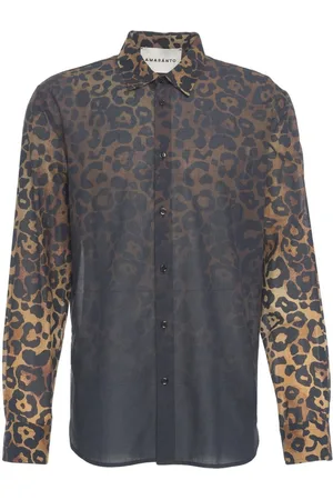 AMARANTO Animal print shirt