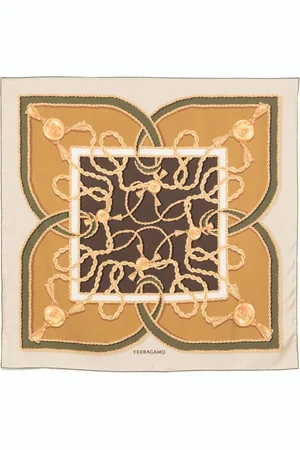 Salvatore Ferragamo Scarfs Green