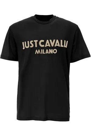 Roberto Cavalli T-shirts and Polos Black