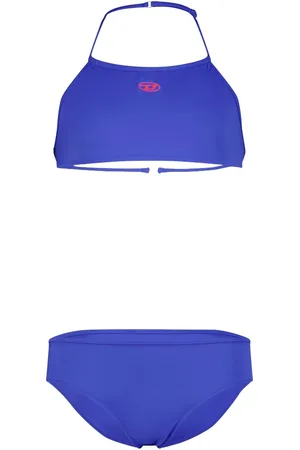Diesel Kinder Meisjes Zwemkleding In Cobalt Blauw