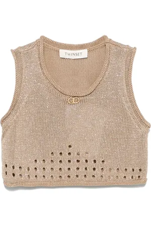Twin-Set Top Beige
