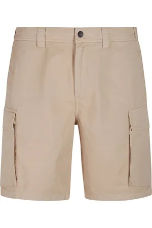 Woolrich Gabardine Cargo Short White