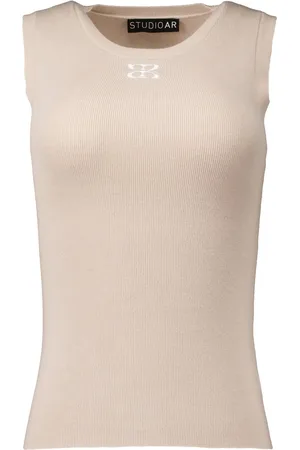 STUDIO AR Dorice Tops Beige 14tl251033.01