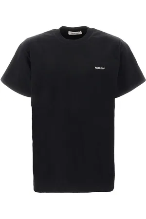 AMBUSH Black cotton t-shirt set