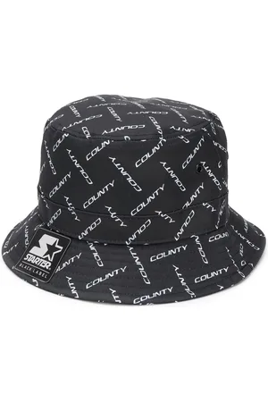 MARCELO BURLON Allover County Logo Bucket Hat
