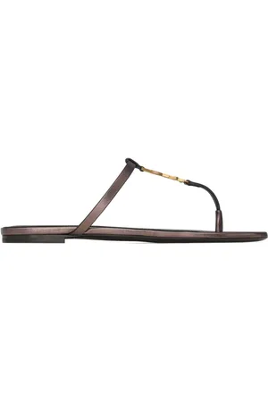 Saint Laurent Sandals Brown