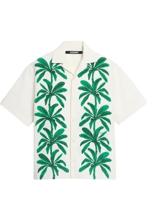 Jacquemus Camicie Bianco E Verde