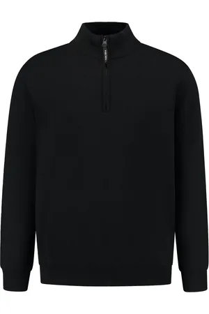 Pure Path Oversized halfzip knitwear sweater