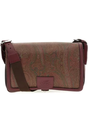 Etro Embroidered cotton Essential crossbody bag
