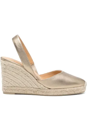 Castaner Flat Shoes Golden