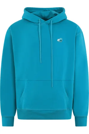 Drôle de Monsieur Heren Patch Ddm Hoodie Blauw