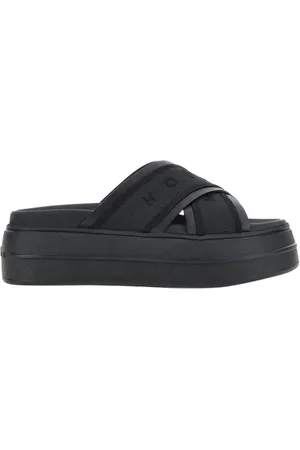 Hogan Sandals Black