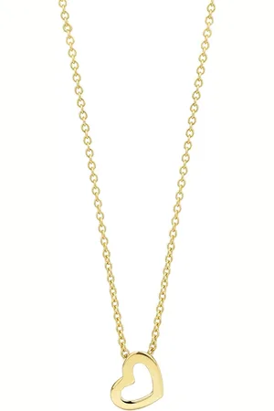 Blush Collier met Hanger 3149YGO 14k Geelgoud met Hart
