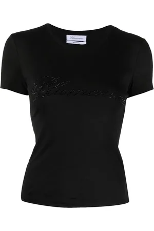 BLUMARINE T-shirt logo black
