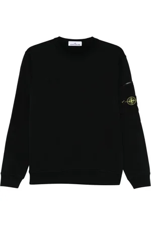 Stone Island Sweaters Black