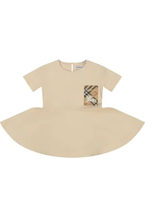 Burberry RILEY Baby Meisjes Jurk In Zalm