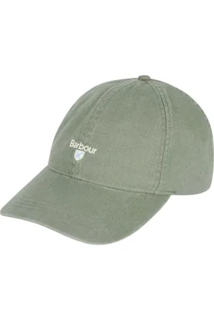 Barbour Casquette Cascade toile vert agave MHA0274 GN49 Homme