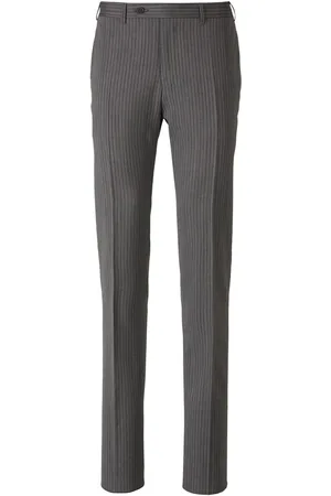 CANALI Striped Wool Trousers