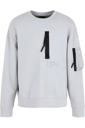 Armani Exchange Sweaters Grijs 3dzmjj Zjxlz