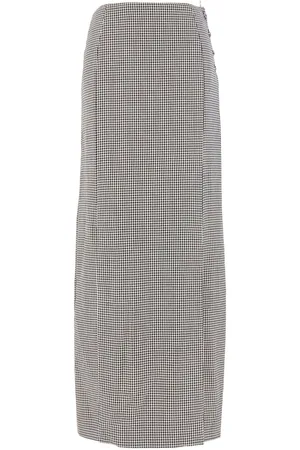 Thom Browne Embroidered wool skirt
