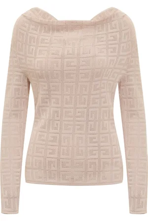 Givenchy Pullover Drappeggiato 4G in Jacquard
