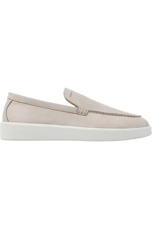 Nubikk Joro Mio | Taupe Nubuck Loafers voor Heren