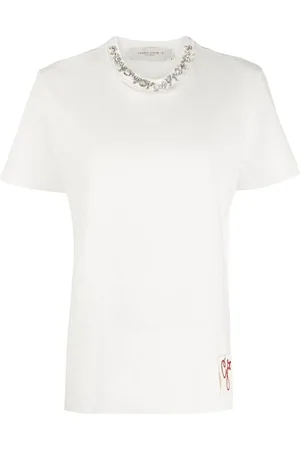 Golden Goose T-Shirts And Polos White