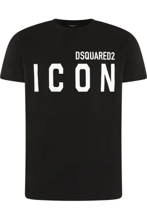 Dsquared2 Heren ICON Large T-Shirt Zwart