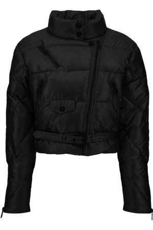VERSACE Coats Black