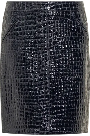 Tom Ford Gonna in Pelle Goffrata a Coccodrillo