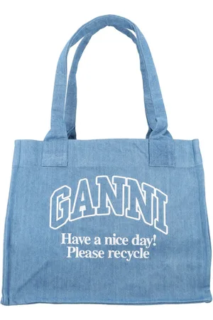 Ganni Large Easy Shopper Denim
