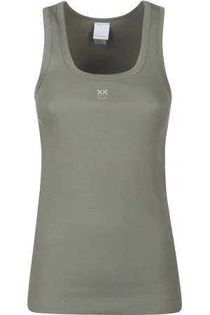 Pinko Calcolatore Tank Top Green