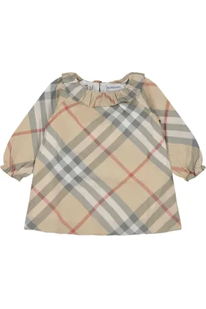 Burberry Baby Meisjes Jurk Licht Beige