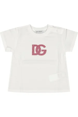 Dolce & Gabbana Baby Meisjes T-Shirt In Wit