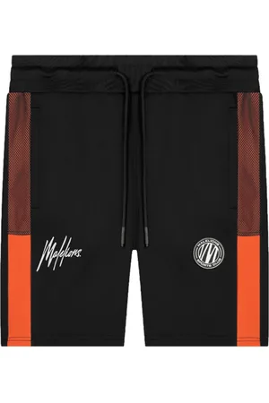 Malelions Transfer Short - Black/Orange