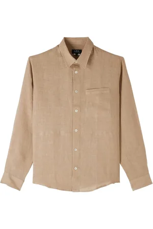 A.P.C. Linen shirt beige