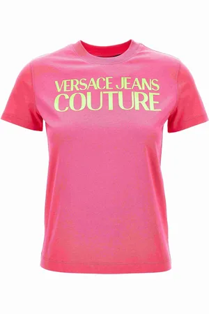 VERSACE T-shirts and Polos Pink
