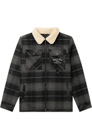 Quotrell Lugano Overshirt | Black/white