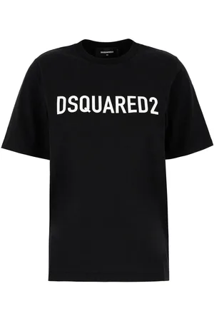 Dsquared2 Black cotton oversize t-shirt